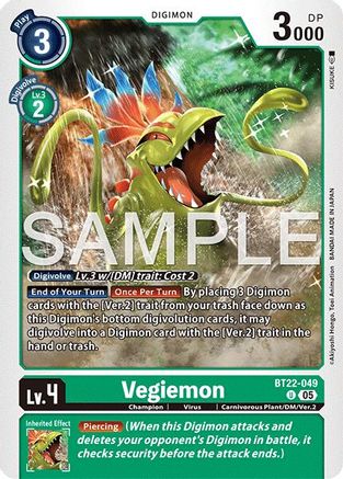 Vegiemon - BT22-049