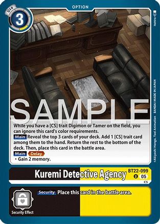Kuremi Detective Agency - BT22-099