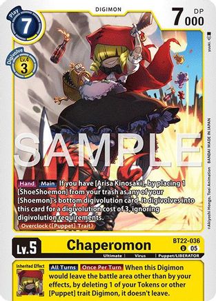 Chaperomon - BT22-036