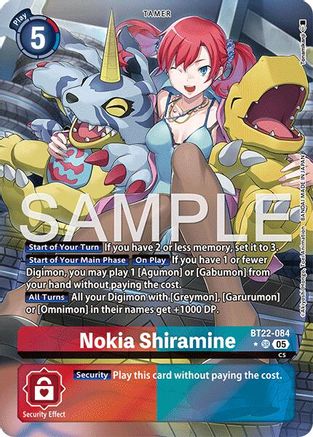 Nokia Shiramine (Alternate Art) - BT22-084