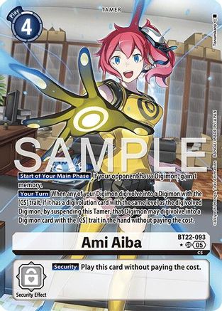 Ami Aiba (Alternate Art) - BT22-093
