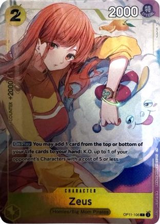 Zeus (Official Playmat -Bandai Card Games Fest 24-25 Edition-) - OP11-106 - Rare