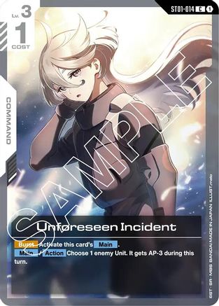 Unforeseen Incident - ST01-014 - C