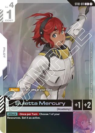 Suletta Mercury - ST01-011 - C+ (Parallel)