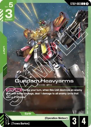 Gundam Heavyarms - ST02-003 - C