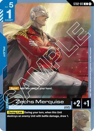 Zechs Merquise - ST02-011 - C