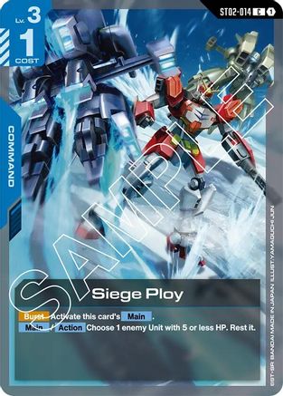 Siege Ploy - ST02-014 - C