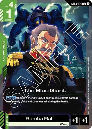 The Blue Giant - ST03-014 - C