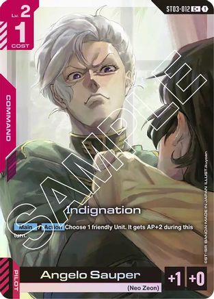 Indignation - ST03-012 - C+ (Parallel)