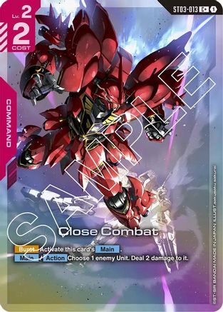 Close Combat - ST03-013 - C+ (Parallel)
