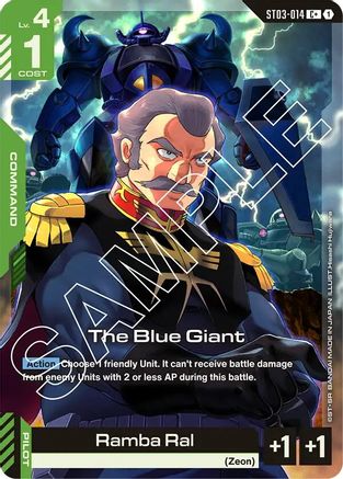 The Blue Giant - ST03-014 - C+ (Parallel)