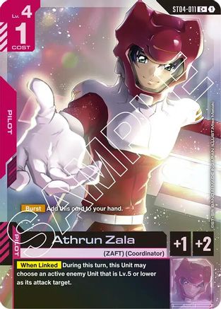 Athrun Zala - ST04-011 - C+ (Parallel)