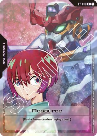 Resource (RP-010) (Mobile Suit Gundam GQuuuuuuX) - RP-010 - Promotional Resource Tokens