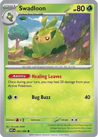 Swadloon - 002/086 - Common - Reverse Holofoil