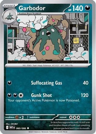 Garbodor - 060/086 - Uncommon