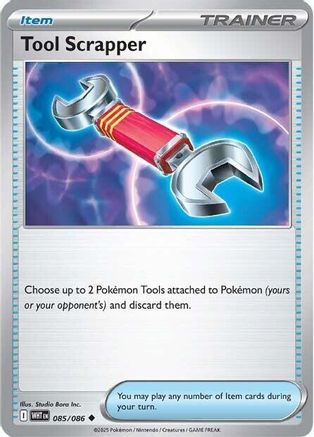 Tool Scrapper - 085 - Uncommon - Reverse Holofoil