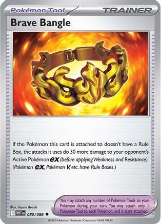 Brave Bangle - 080 - Uncommon - Reverse Holofoil