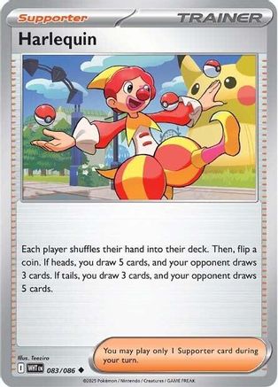 Harlequin - 083/086 - Uncommon - Reverse Holofoil