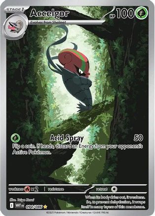 Accelgor - 094/086 - Illustration Rare