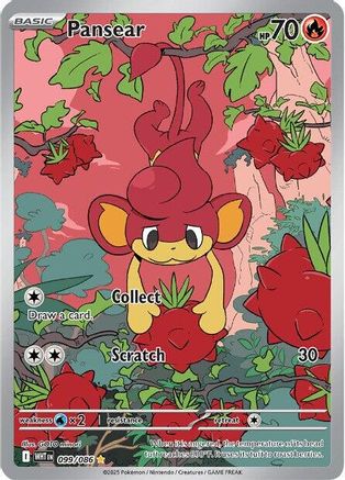 Pansear - 099/086 - Illustration Rare