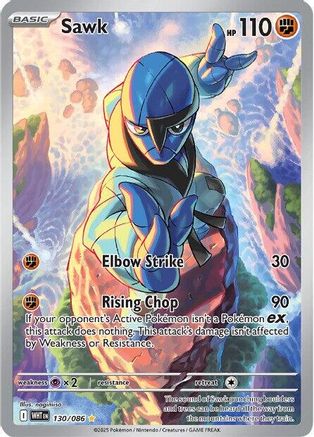 Sawk - 130/086 - Illustration Rare