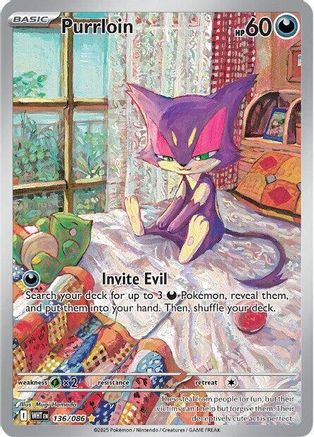 Purrloin - 136/086 - Illustration Rare