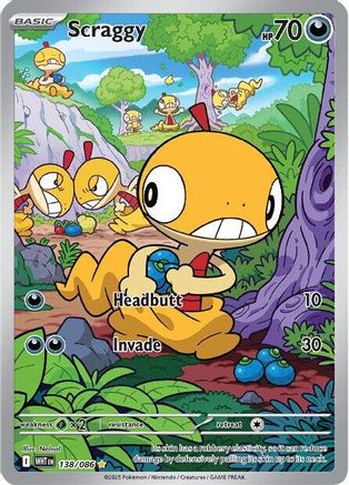 Scraggy - 138/086 - Illustration Rare