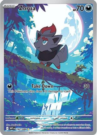 Zorua - 142/086 - Illustration Rare