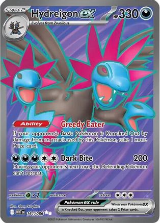 Hydreigon ex - 161/086 - Ultra Rare