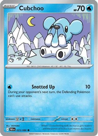 Cubchoo - 025/086 - Common - Reverse Holofoil