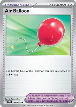 Air Balloon - 079 - Uncommon - Reverse Holofoil
