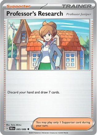 Professor's Research - 085 - Uncommon - Reverse Holofoil