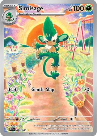 Simisage - 090/086 - Illustration Rare