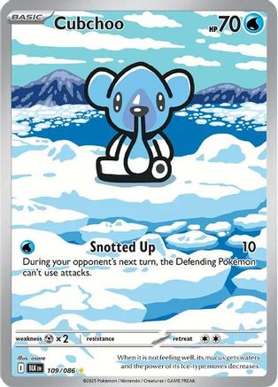 Cubchoo - 109/086 - Illustration Rare