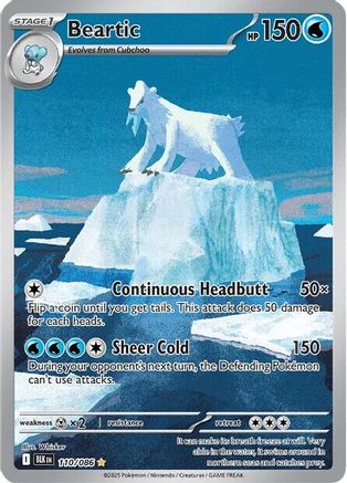Beartic - 110/086 - Illustration Rare