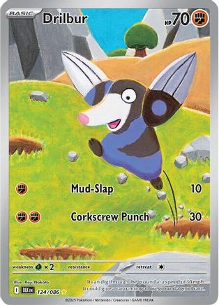 Drilbur - 124/086 - Illustration Rare