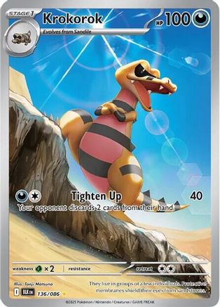Krokorok - 136/086 - Illustration Rare