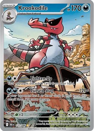 Krookodile - 137/086 - Illustration Rare