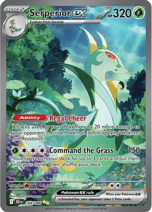 Serperior ex - 164/086 - Special Illustration Rare