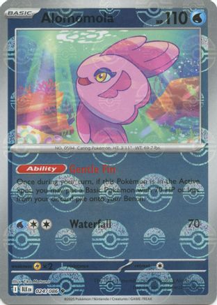 Alomomola (Poke Ball Pattern) - 024/086 - Uncommon - Holofoil