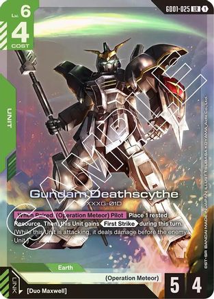 Gundam Deathscythe - GD01-025 - LR