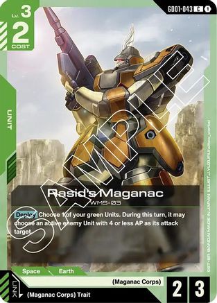 Rasid's Maganac - GD01-043 - C