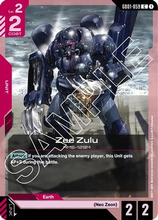 Zee Zulu - GD01-059 - C
