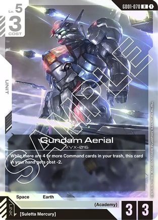 Gundam Aerial - GD01-070 - R