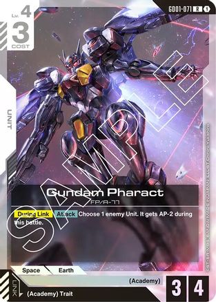 Gundam Pharact - GD01-071 - R