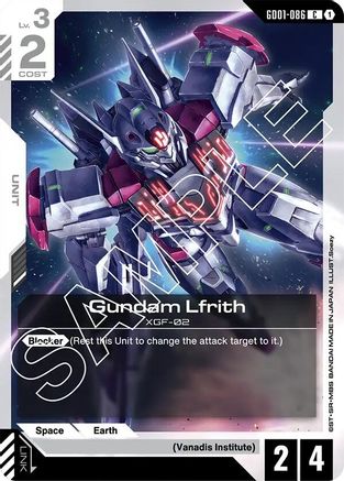 Gundam Lfrith - GD01-086 - C