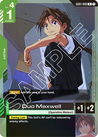Duo Maxwell - GD01-090 - R