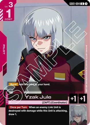 Yzak Jule - GD01-094 - U