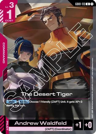 The Desert Tiger - GD01-113 - U
