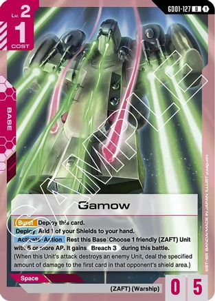 Gamow - GD01-127 - U
